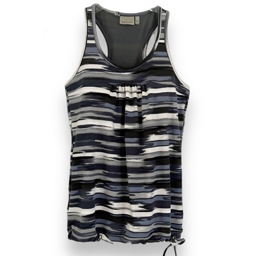 Athleta Airbrush Printed Tinker Active Tank Top - Picture 1 of 16